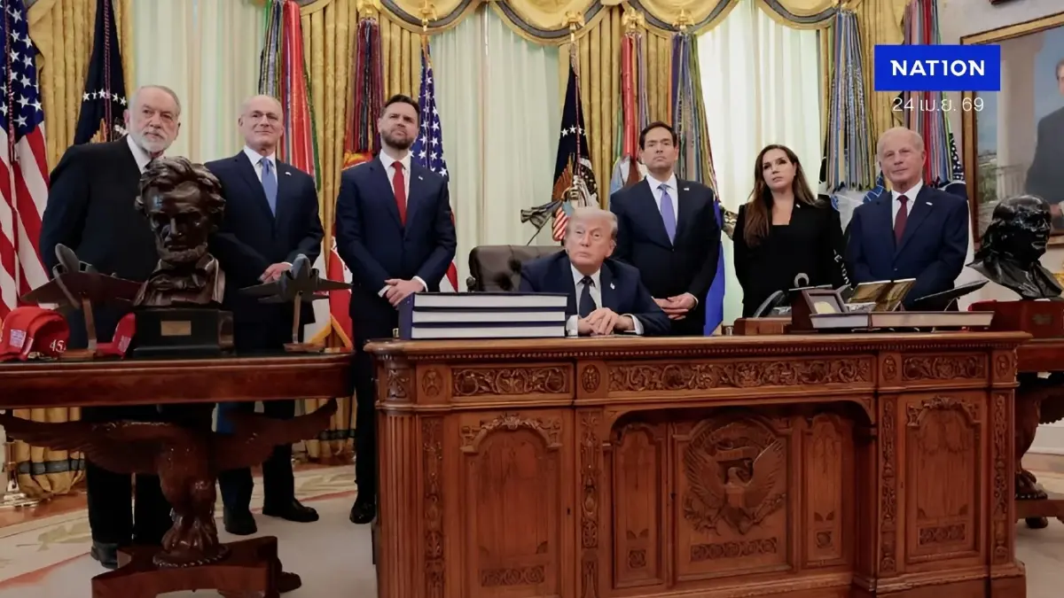 "ทรัมป์" ประกาศดีลใหญ่! "อิสราเอล-เลบานอน" ขยายหยุดยิง 3 สัปดาห์