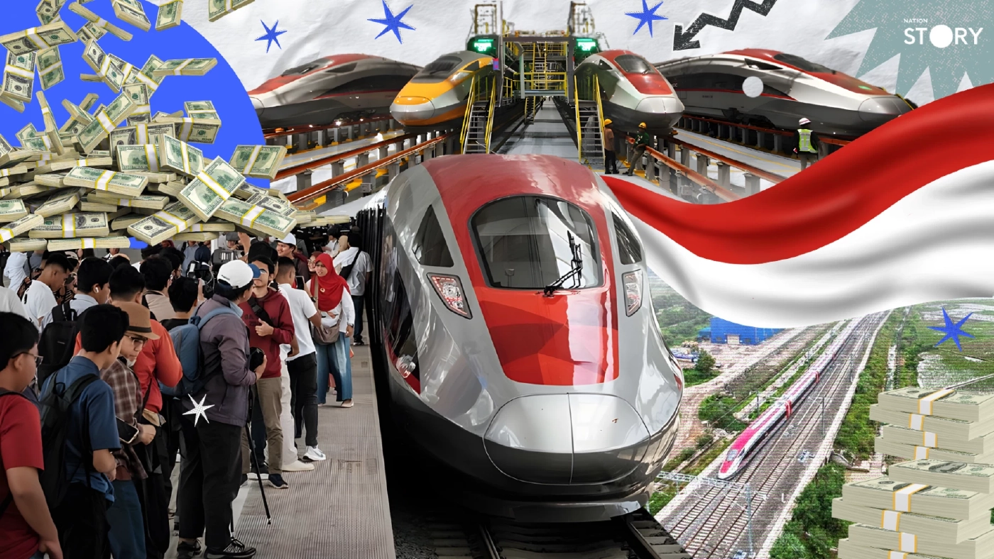 ARTICLE : รถไฟความเร็วสูงอินโดฯ สู่หายนะ 7 พันล้านดอลล์ ทิ้งหนี้มรดกบาปทับถมประชาชน