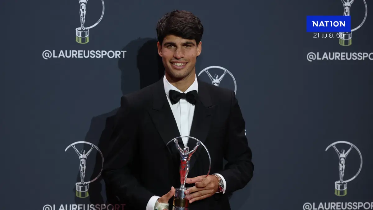 เทนนิสครองโลก! ‘อัลคาราซ-ซาบาเลนก้า’ คว้ารางวัลยอดเยี่ยม ลอริอุส 2026 – เปแอสเช ซิวทีมแห่งปี