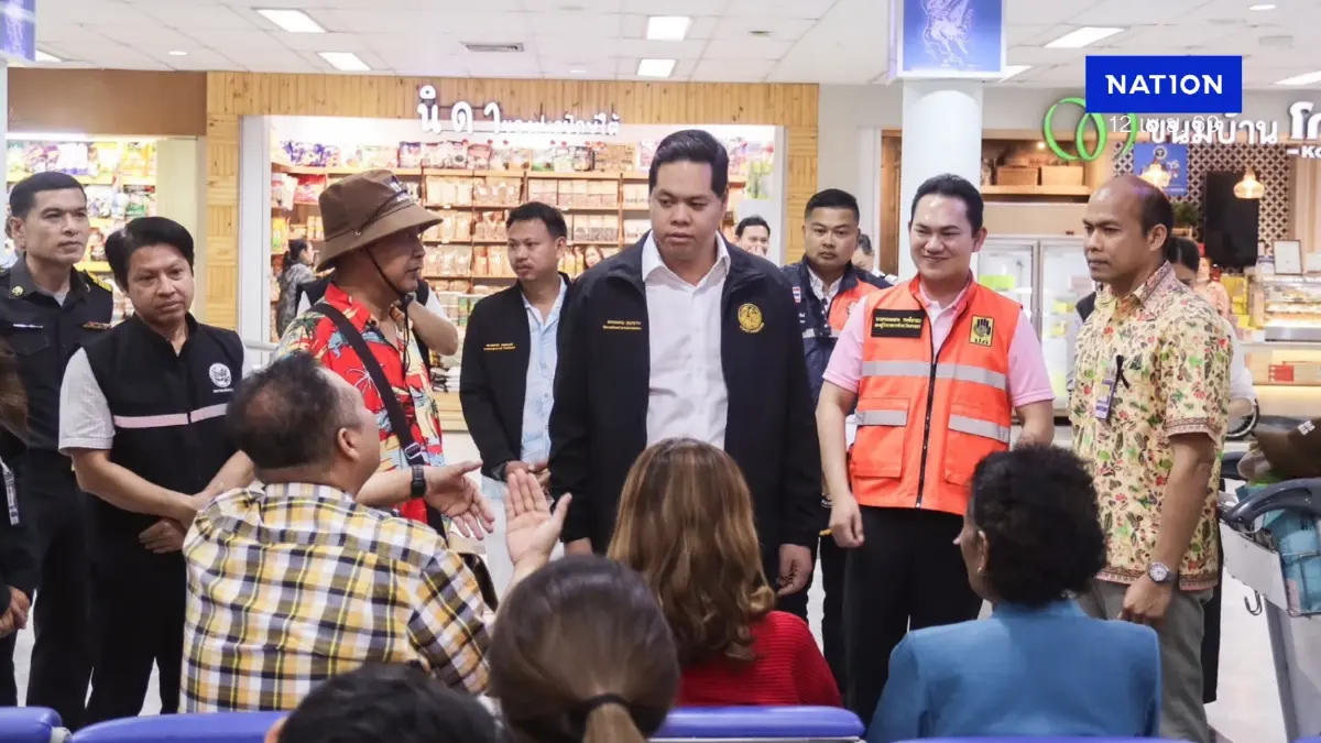 “สรรเพชญ” ตรวจสนามบิน–ขนส่งหาดใหญ่ คุมเข้มช่วงสงกรานต์