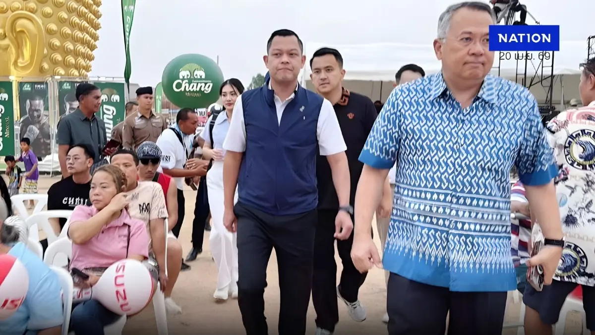 “ธนกร” ลงพื้นที่มหาสารคาม ชูผลงานรัฐ มั่นใจ “อนุทิน” แก้ ศก.ได้