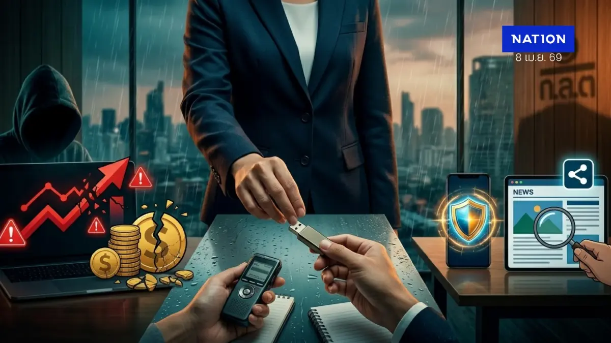 ก.ล.ต.จับมือสื่อ เตือนภัย "กลโกงลงทุน" หลังปี 68 เสียหายเกิน 7.2 พัน ล.