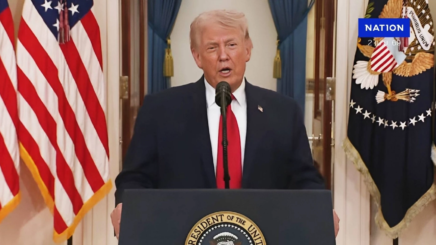 "ทรัมป์" ประกาศชัยชนะ! อ้าง "อิหร่าน" ยอมจำนน-ขอโทษพันธมิตร (มีคลิป)