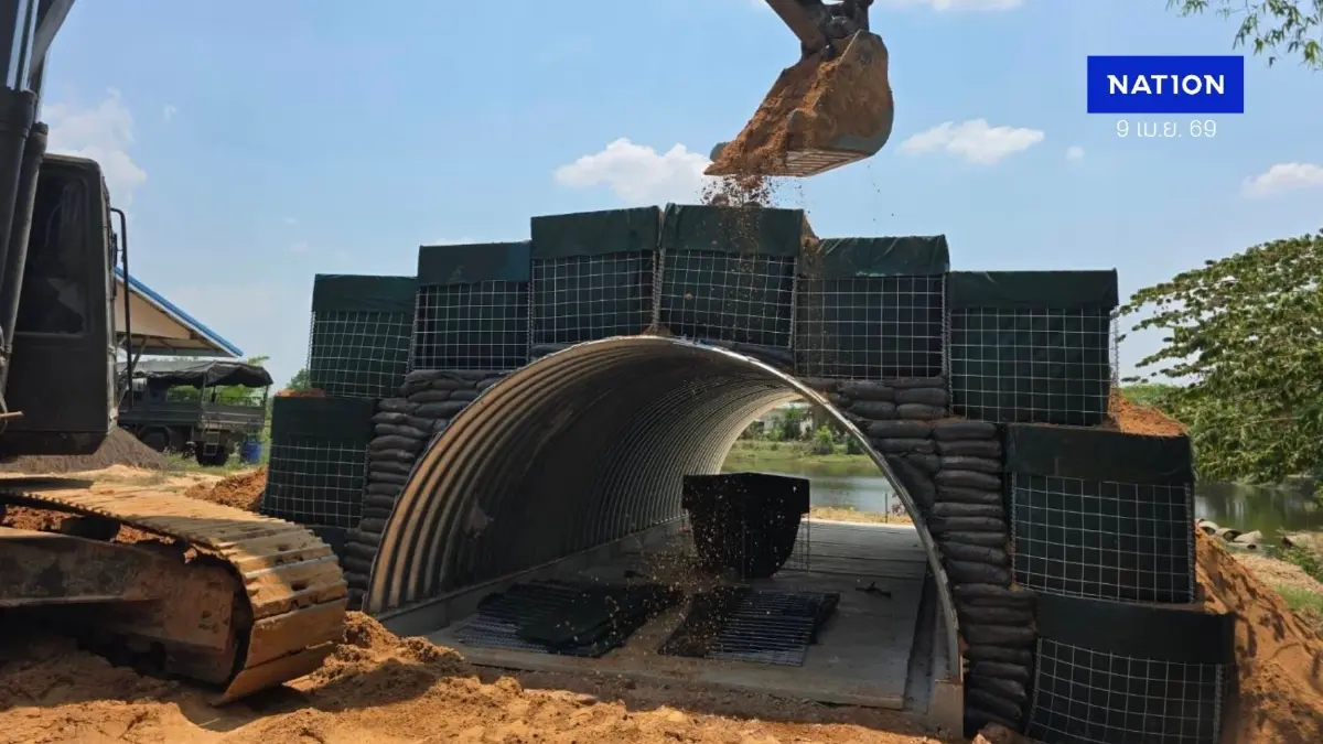 ประชาชนต้องปลอดภัย! ผบ.ทบ. สั่งเร่งสร้าง 182 หลุมหลบภัย เสริมมั่นคง "ชายแดนไทย-กัมพูชา"