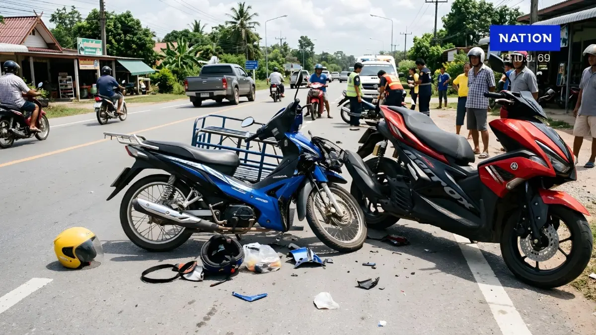 "3 วันอันตราย ดับสะสม 95 ราย! กทม. แชมป์เสียชีวิตสูงสุด"