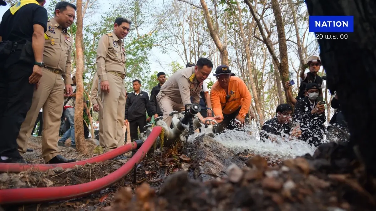 ประกาศก้องกลางดอย! "นายกฯ" สั่งลุย "ป่าเปียก" สกัดไฟป่าดอยสะเก็ด กำชับเจ้าหน้าที่เซฟชีวิต
