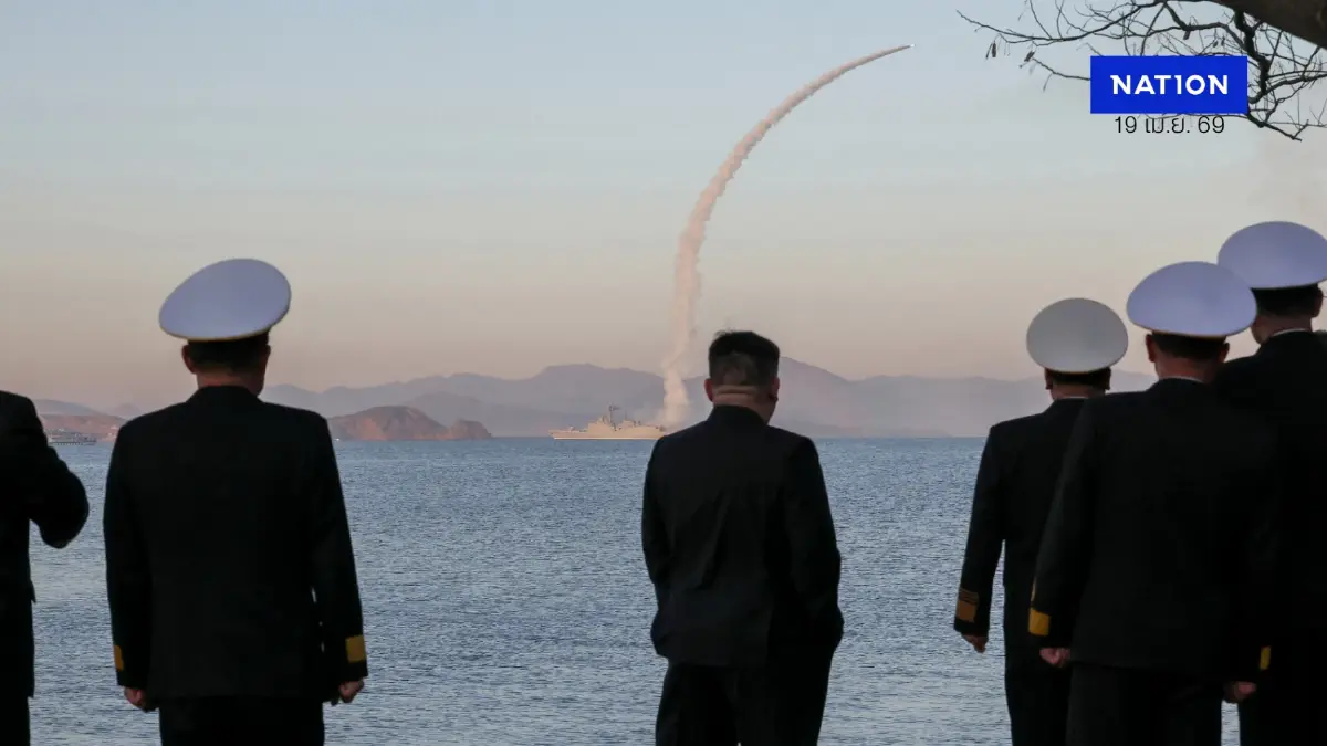 เกาหลีเหนือรัวขีปนาวุธรับเช้าวันอาทิตย์ ครั้งที่ 7 ของปี-ท้าทายมติ UN
