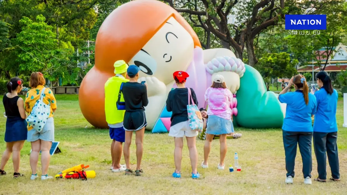 ททท.ชวนเที่ยวชมต่อ “Saneh Art by Songkran Festival 2026” ที่สวนลุม