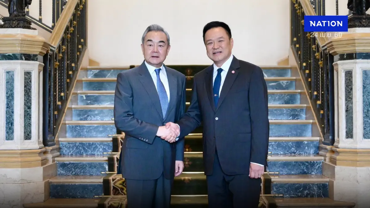 นายกฯ ต้อนรับ "หวัง อี้" เยือนไทย พร้อมหารือปราบสแกมเมอร์