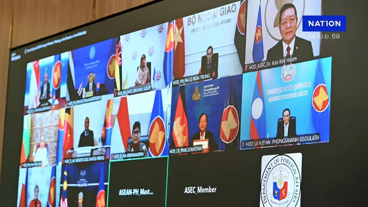 อาเซียนประสานเสียง! ร่อนแถลงการณ์ด่วนจี้ "สหรัฐฯ-อิหร่าน" ยุติศึกถาวร