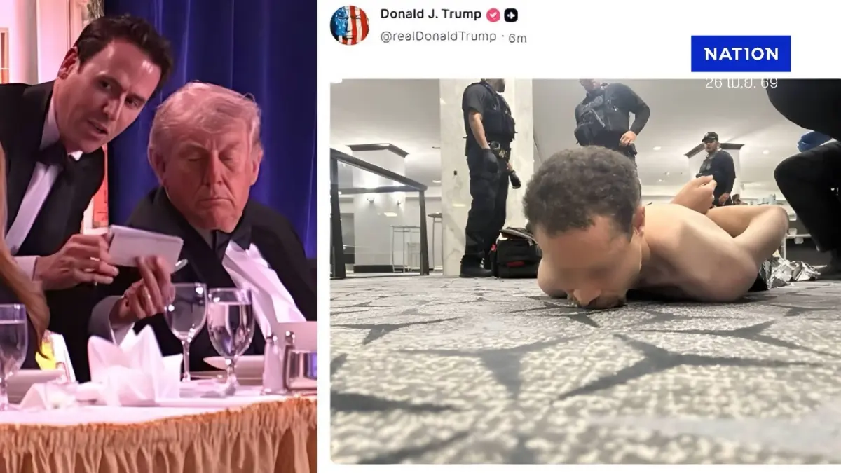 ด่วน! อพยพ "ทรัมป์-ผู้นำระดับสูง" รัว 8 นัดสนั่นวอชิงตัน! พร้อมจับกุมผู้ต้องสงสัย