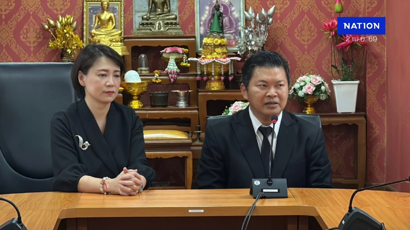 อจ.นนท์-อจ.เเขวงนนท์ฯ นำทีม สักการะสิ่งศักดิ์สิทธิ์ รับตำเเหน่ง