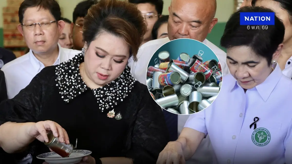 “ศุภมาส” ตรวจ รง.ปลากระป๋องไม่ตรงปก อายัด 1 หมื่นกระป๋อง ฟัน 2 ข้อหา