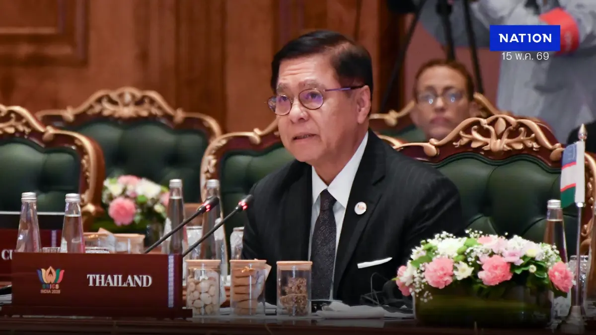 รมว.กต.ร่วมเวที BRICS ชู "ความร่วมมือ" รับมือความท้าทายโลก