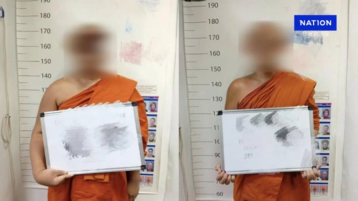งามไส้! "พระมหา" ค้ามนุษย์ หลอก 5 ขวบ บวชเณรเรี่ยไรเงินมาเลย์