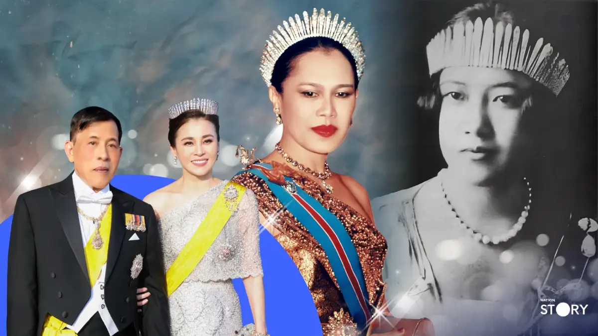 STORY: ครั้งแรกในรอบหลายสิบปี! "รัดเกล้าเพชรรัศมีสุริยะ" พระราชมรดก ร.5 ส่องประกายอีกครั้ง เมื่อสมเด็จพระบรมราชินีสวมออกงานพระราชพิธีระดับโลก