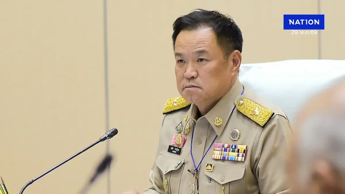 อนุทิน ลั่น "ไม่เคยช่วย" จ่อตั้ง กก.สอบแชตหลุด "ช่วยน้ำเงินด้วย" อนุทิน ลั่น "ไม่เคยช่วย" จ่อตั้ง กก.สอบแชตหลุด "ช่วยน้ำเงินด้วย"