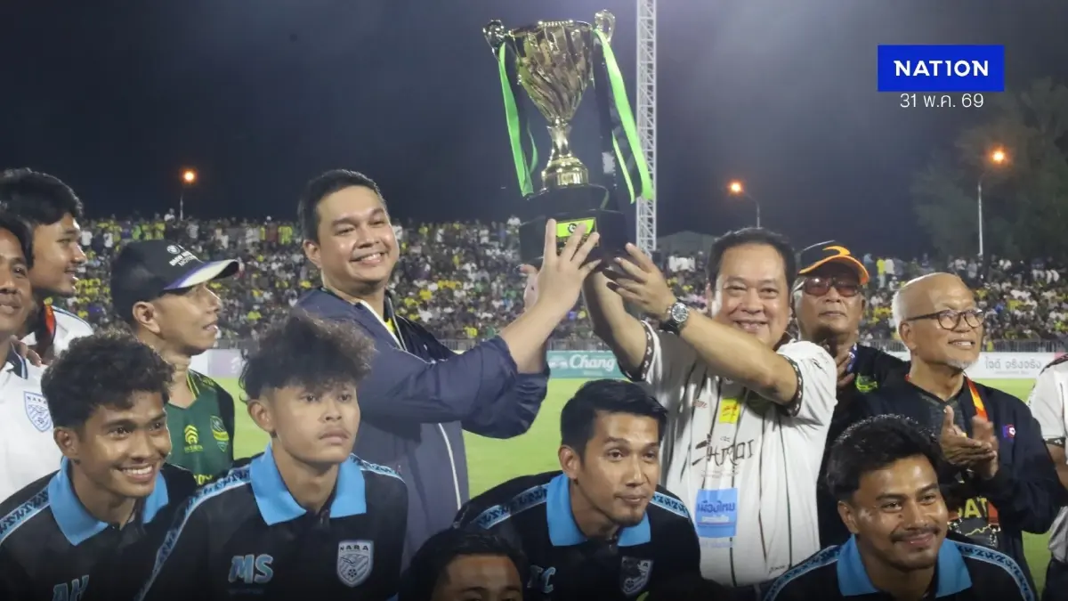 “นรา ยูไนเต็ด” อัด “พีที สตูล” ขาดลอย 5-1 ผงาดขึ้นชั้นไทยลีก 2