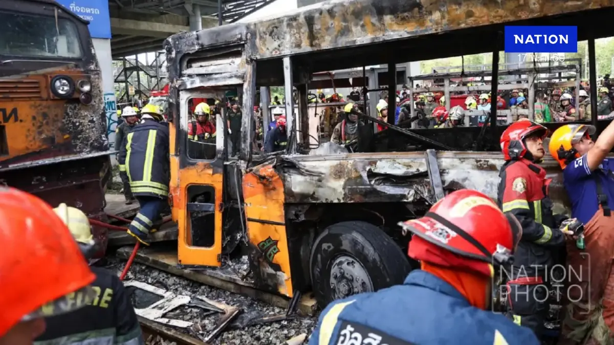 ด่วน! พบสารเสพติดในเลือดคนขับรถไฟชนรถเมล์ ตร.จ่อแจ้งข้อหาเพิ่ม