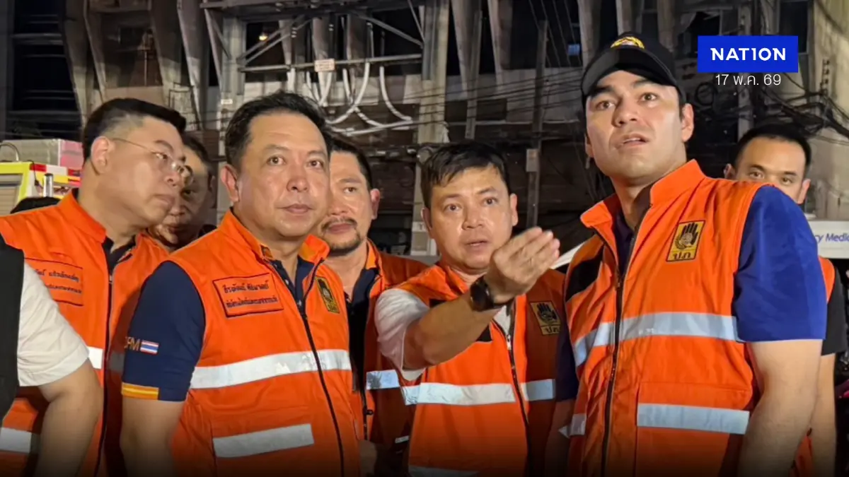 ปภ.พร้อมสนับสนุนมาตรการปลอดภัยทางถนนเหตุรถไฟชนรถเมล์ ปภ.พร้อมสนับสนุนมาตรการปลอดภัยทางถนนเหตุรถไฟชนรถเมล์