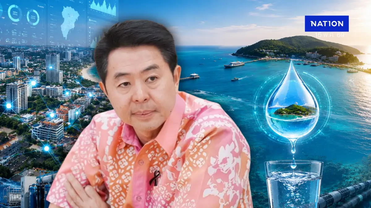 "นายกเบียร์" โต้ "ธนาธร" ยันพัทยาโปร่งใส-โชว์แผนแก้ค่าน้ำเกาะล้าน
