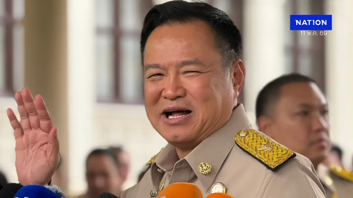 อนุทินเปิดใจพร้อมหาทักษิณ ย้ำกตัญญู-ไม่กังวลการเมืองมองบวก
