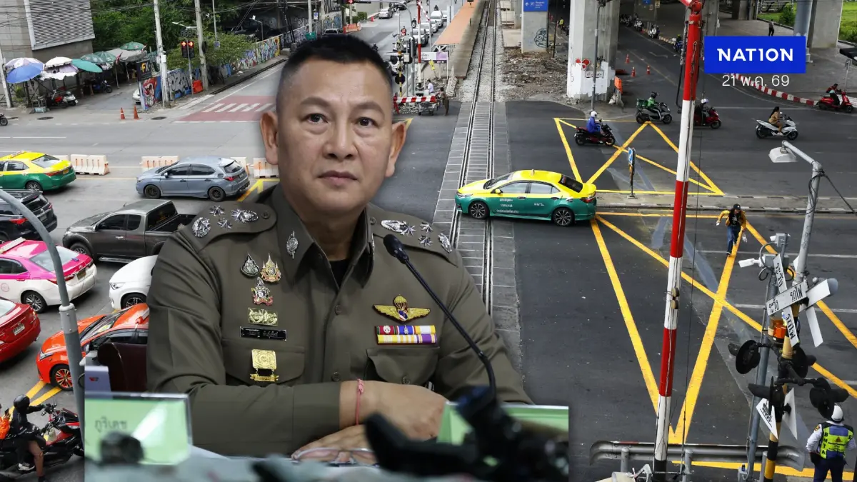 ผบ.ตร.สั่งด่วนกวดขันจุดตัดรถไฟ ขู่ฟันโจ๋งครึ่มจอดคร่อมราง