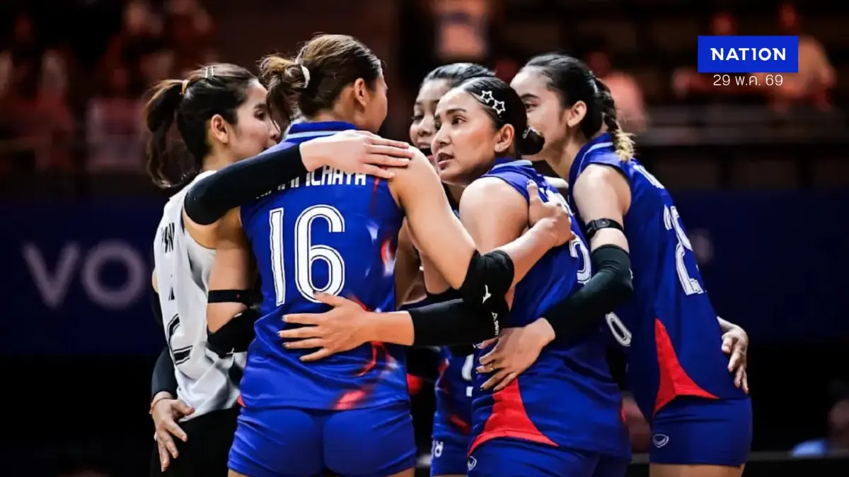 ประกาศ 15 รายชื่อ "วอลเลย์บอลหญิงไทย" ลุยเนชั่นส์ลีก 2026 วีกแรก