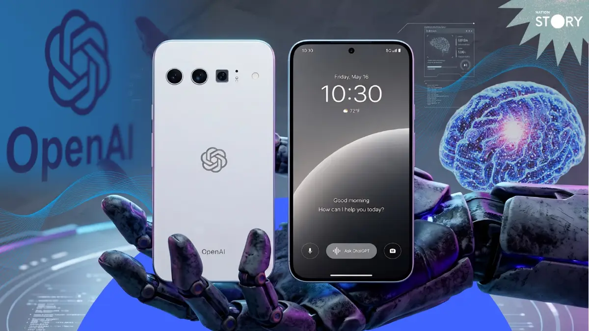 STORY: OpenAI จ่อผลิตสมาร์ตโฟนปีหน้า ไม่ใช่มือถือธรรมดา แต่คือ AI Agent ในมือคุณ — เป้าหมาย 30 ล้านเครื่อง