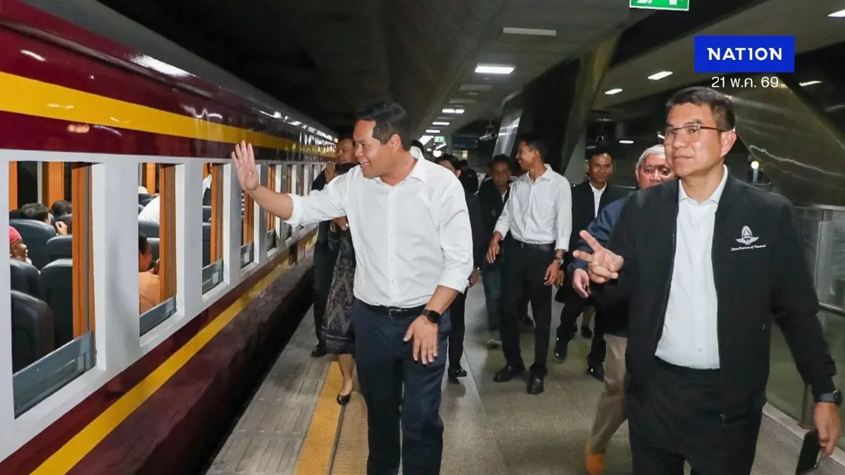 คืนความสุขคนใต้! “สรรเพชญ” ร่วมส่งผู้โดยสาร รถเร็ว 173 กลับมาวิ่งแล้ว "กรุงเทพอภิวัฒน์ – นครศรีฯ"
