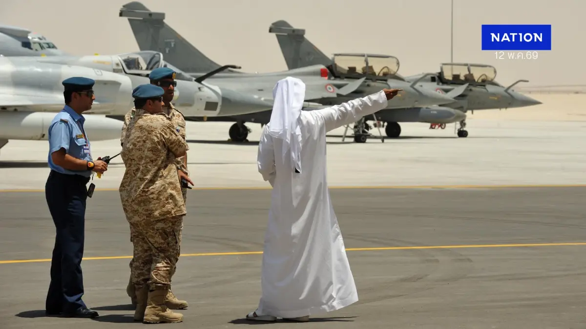UAE สู้กลับ! แอบโจมตีอิหร่านลับๆ ส่งเครื่องบินรบถล่มโรงกลั่น "เกาะลาวาน"
