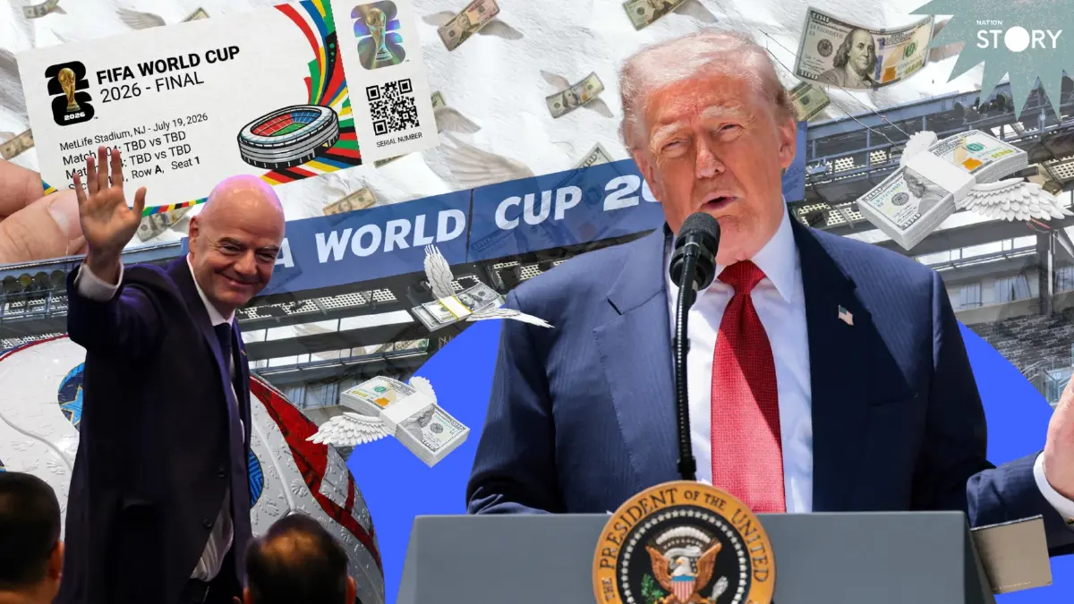 แพงสุดในประวัติศาสตร์! ตั๋วฟุตบอลโลก 2026 รอบชิงฯ พุ่งใบละ 2 ล้าน ทรัมป์ยังส่ายหัว