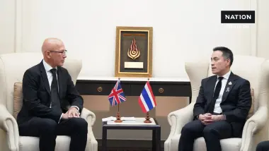 กระทรวงพลังงาน ต้อนรับ ทูตสหราชอาณาจักร สนต่vความร่วมมือด้านพลังงานสะอาด