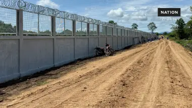 กมธ.ความมั่นคงฯ ปลื้มรั้วชายแดนไทย-กัมพูชาแห่งแรกฉลุย!