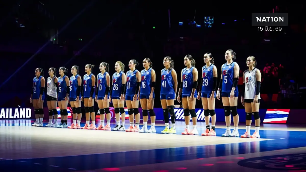 เปิดโผ 14 ตบสาวไทยชุดลุยศึก VNL 2026 สัปดาห์ 2 ที่อินดอร์สเตเดียม