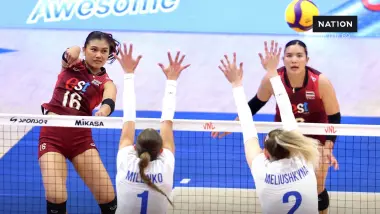 สรุปผลวอลเลย์บอล VNL 2026: สาวไทยพ่ายยูเครนสุดเสียดาย 2-3 เซต