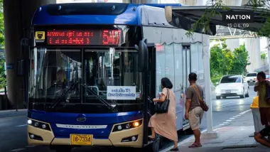 ไทย สมายล์ บัส รับชำระค่าโดยสารผ่าน 'บัตรสวัสดิการแห่งรัฐ' ครบ 124 เส้นทาง ใช้บนรถได้ทุกคัน