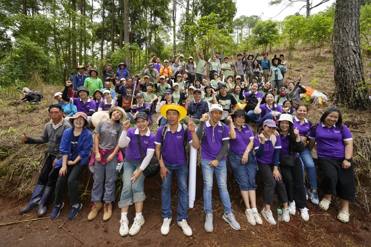 พลังคนรุ่นใหม่! "ป่าดี Together" แท็กทีม มช.ฟื้นป่าดอยสุเทพ-ปุย