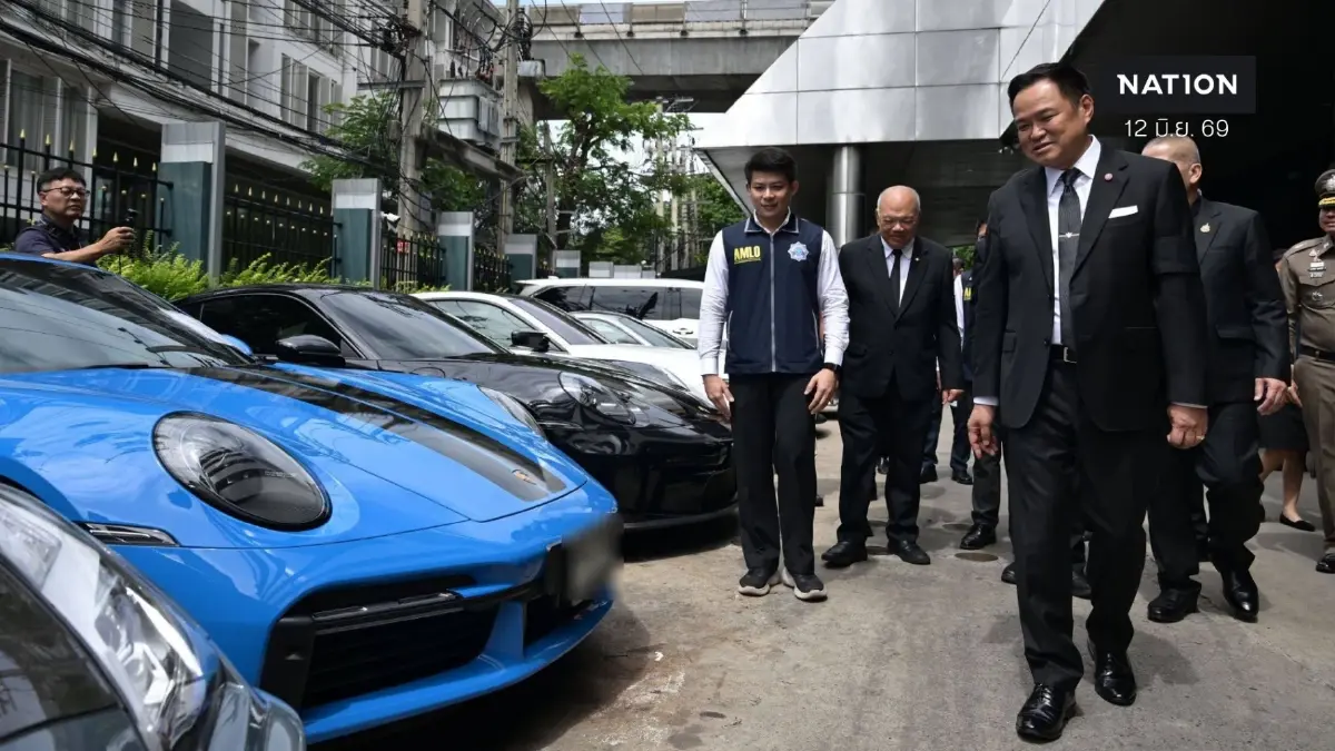 พวกนี้ในคุกก็เปลืองข้าวสุก! "อนุทิน" นำแถลงยึดทรัพย์มิจฉาชีพ ลั่นเป้าหมายสูงสุดคือ "ต้องเอาเงินมาคืนประชาชนให้ได้"
