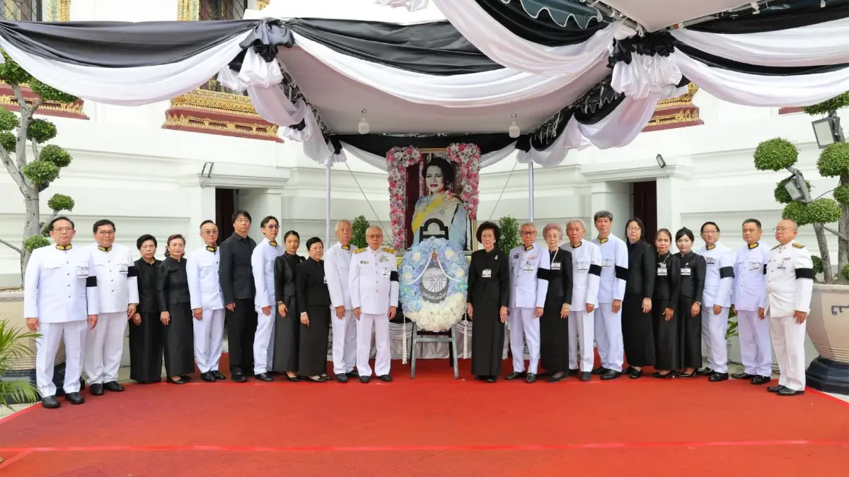 มูลนิธิศรีเทพไทย ร่วมเป็นเจ้าภาพพระพิธีธรรมสวดพระอภิธรรม พระบรมศพ “สมเด็จพระพันปีหลวง”