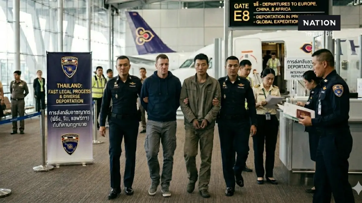 “อนุทิน” สั่งเร่งแก้กฎหมาย ตม.อัปสปีดส่งกลับต่างด้าวทำผิด “อนุทิน” สั่งเร่งแก้กฎหมาย ตม.อัปสปีดส่งกลับต่างด้าวทำผิด