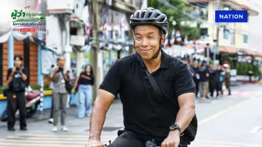 "ชัชชาติ" ปั่นจักรยานมาใช้สิทธิแต่เช้า! หลังเปิดหีบเลือกตั้ง "ผู้ว่าฯ กทม.-ส.ก." ชวนคนกรุงออกมาใช้สิทธิเลือกตั้งให้ถึง 80% (มีคลิป)