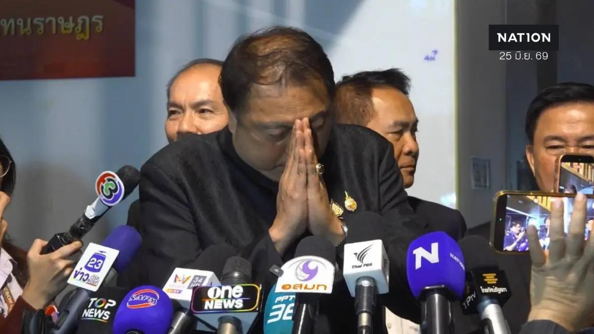 สุชาติ ขอโทษ ณวัฒน์-อิงฟ้า เบรกฟ้องปมทับลาน ลั่นลูกผู้ชายพอ