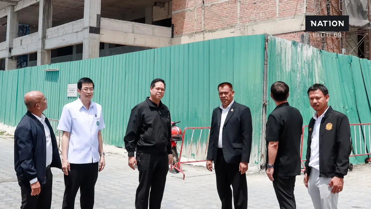 สรรเพชญ ยันไม่ทุบตึก 9 ชั้น รพ.สงขลา สั่งรื้อเครนด่วน 3 วัน สรรเพชญ ยันไม่ทุบตึก 9 ชั้น รพ.สงขลา สั่งรื้อเครนด่วน 3 วัน