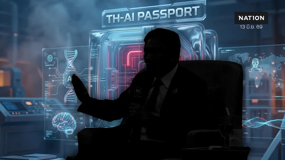 TH-AI Passport ที่แท้ต้นคิดคือคนนี้ งานนี้ใครลอกใคร น้ำเงินลอกแดง หรือเปล่า