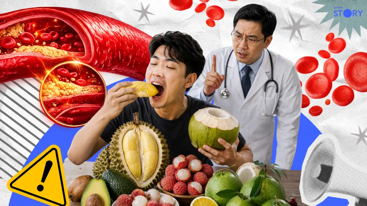 OPINION : หมอเตือน! “ผลไม้ 5 ชนิด” อย่ากินเยอะ! เพิ่มเสี่ยงโรคหลอดเลือด?