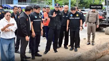 รมช.มท.ลงพื้นที่ติดตามสถานการณ์น้ำประปาขุ่นดำ อ.บ้านฉาง รมช.มท.ลงพื้นที่ติดตามสถานการณ์น้ำประปาขุ่นดำ อ.บ้านฉาง