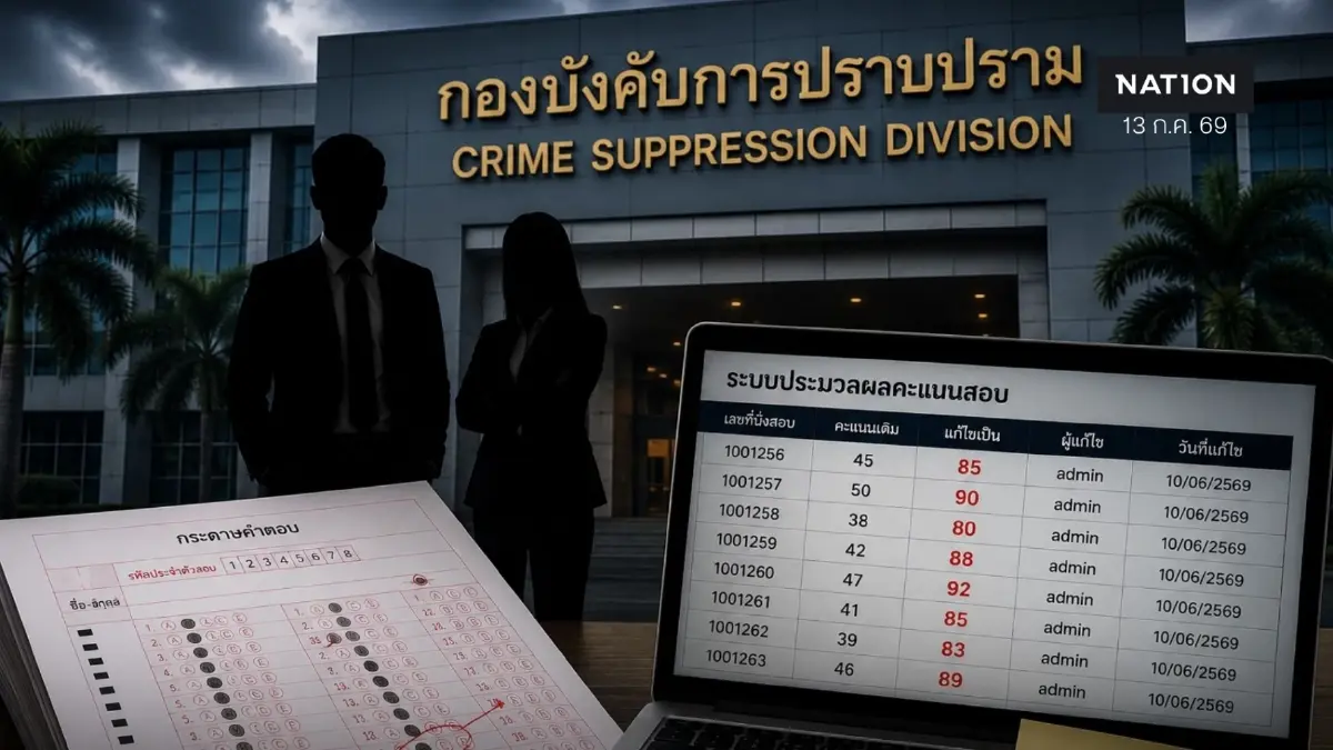 หนีไปลาวก็ไม่รอด! รวบ ที่ปรึกษา ผอ. มหาวิทยาลัยดัง พันโกงสอบ หนีไปลาวก็ไม่รอด! รวบ ที่ปรึกษา ผอ. มหาวิทยาลัยดัง พันโกงสอบ
