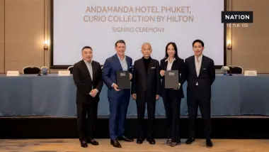 กลุ่มพราวจับมือฮิลตัน เปิดรีสอร์ตหรูอันดามันดาโวยาจภูเก็ต