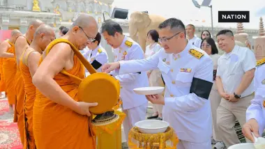 วธ.จัดเจริญพระพุทธมนต์เฉลิมพระเกียรติ กรมพระศรีสวางควัฒนฯ